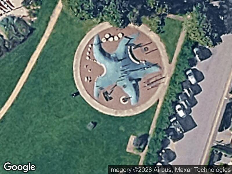 Satellitfoto af Legepladsen i havneparken