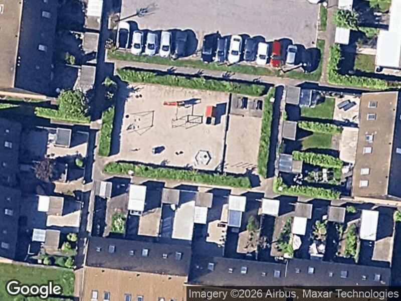 Satellitfoto af Legepladsen v. Grønnegården