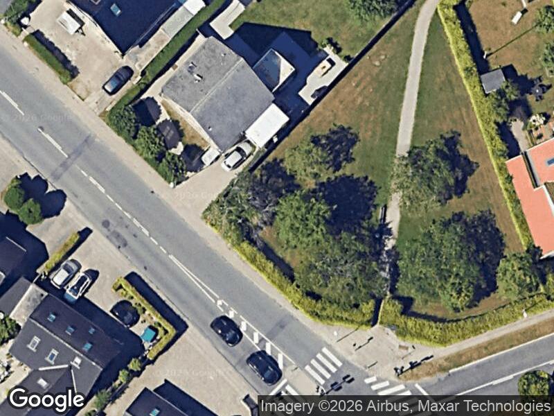 Satellitfoto af Legepladsen ved Lokalpark Ellekærsvej