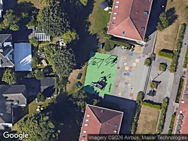 Satellitfoto af Legepladsen v. Ehlersvej