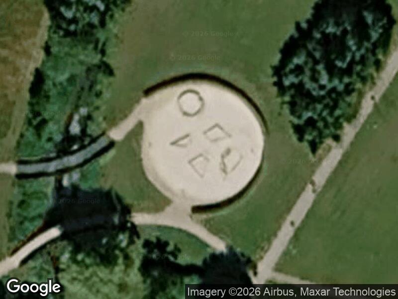 Satellitfoto af Sandpuden