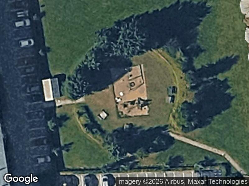Satellitfoto af Legepladsen v. Roskildevænget