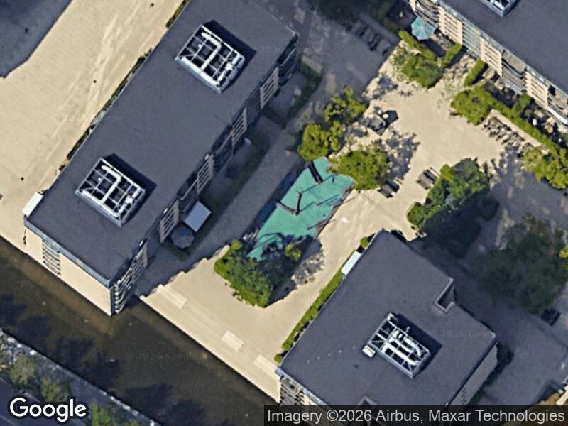 Satellitfoto af Legepladsen v. Weidekampsgade