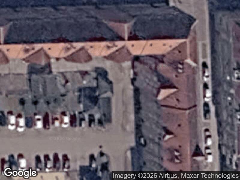 Satellitfoto af Johannesgade