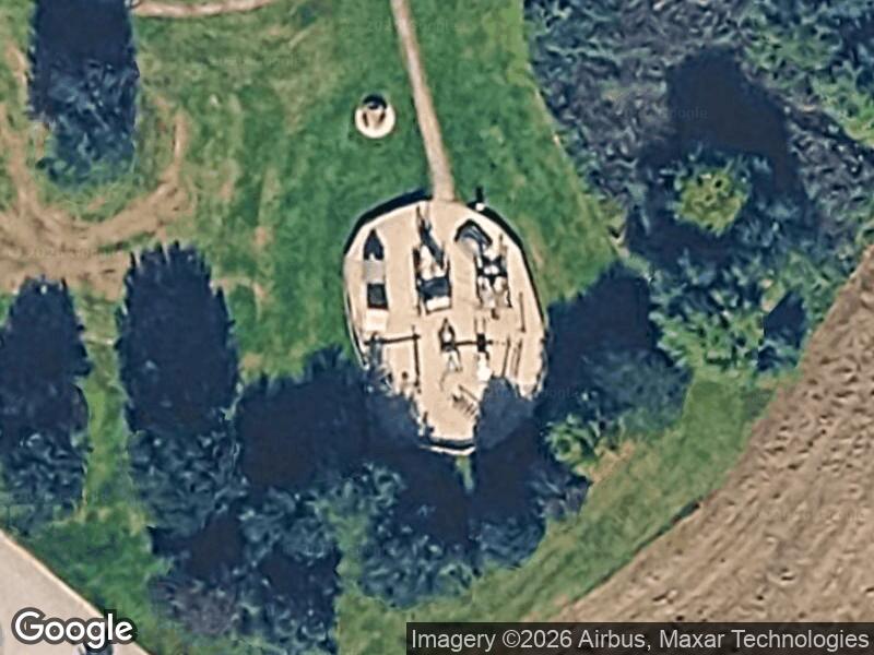 Satellitfoto af Legepladsen v. Lykkemarken