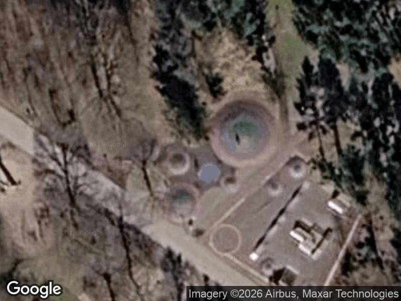 Satellitfoto af Legepladsen v. Birkestien