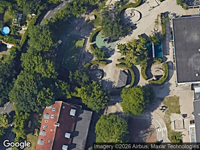 Satellitfoto af Legepladsen v. Blytsvej