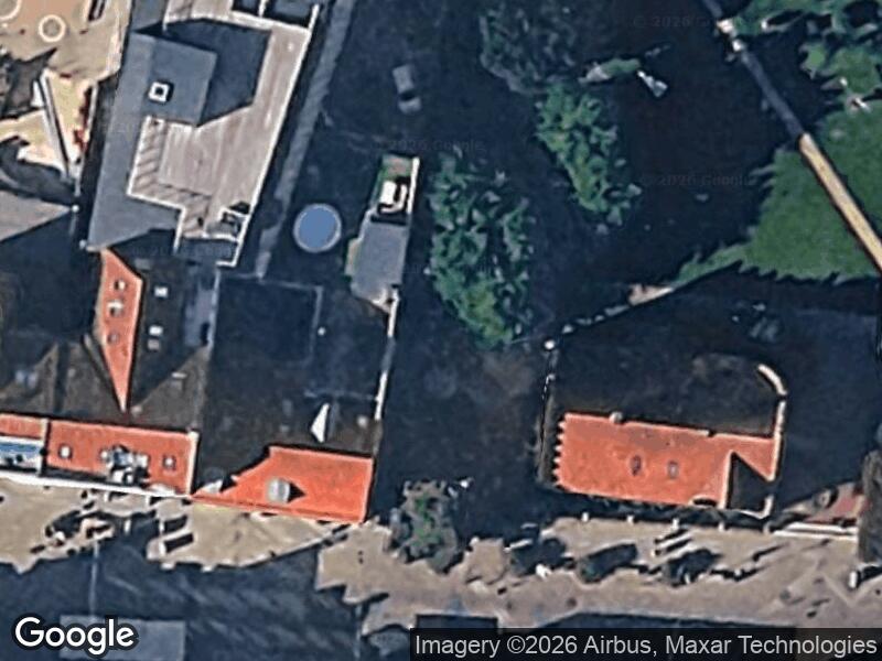 Satellitfoto af Klosterstiens legeplads