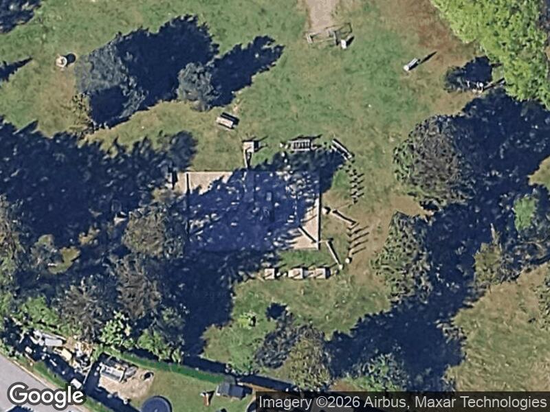 Satellitfoto af Naturlegepladsen i Risingeparken