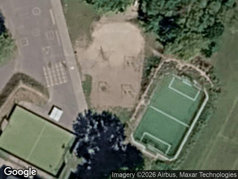 Satellitfoto af Legepladsen v. Dalbyvej