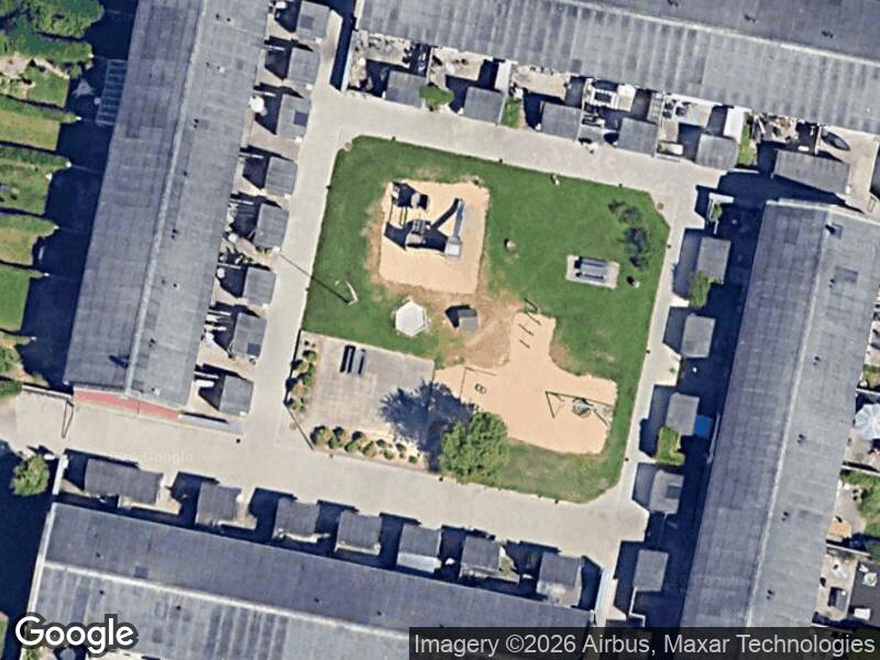 Satellitfoto af Legepladsen v. Vejlby Vænge