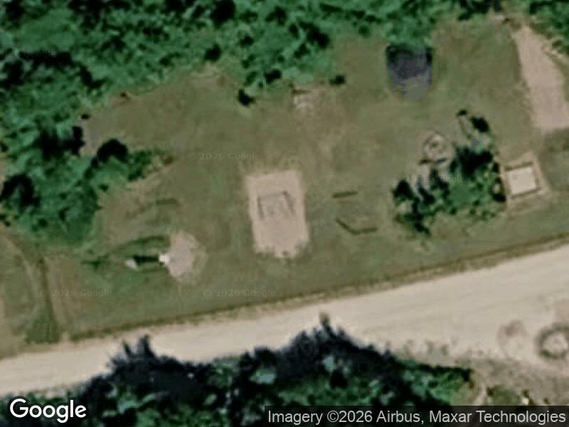 Satellitfoto af Bindslev Elværk - legeplads
