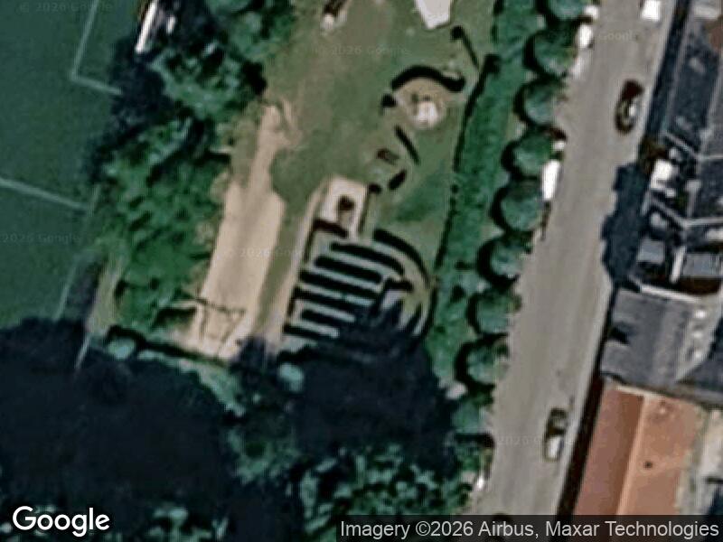 Satellitfoto af Vestergades legeplads