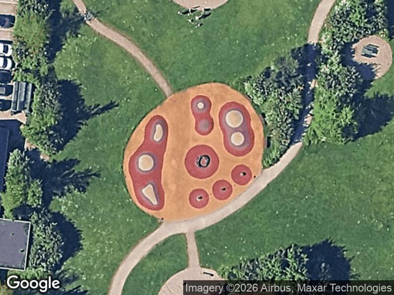 Satellitfoto af Legepladsen v. Baltorpvej