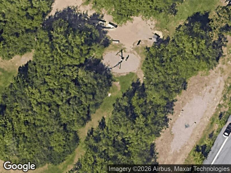 Satellitfoto af Rødkilde Parken Naturlegeplads