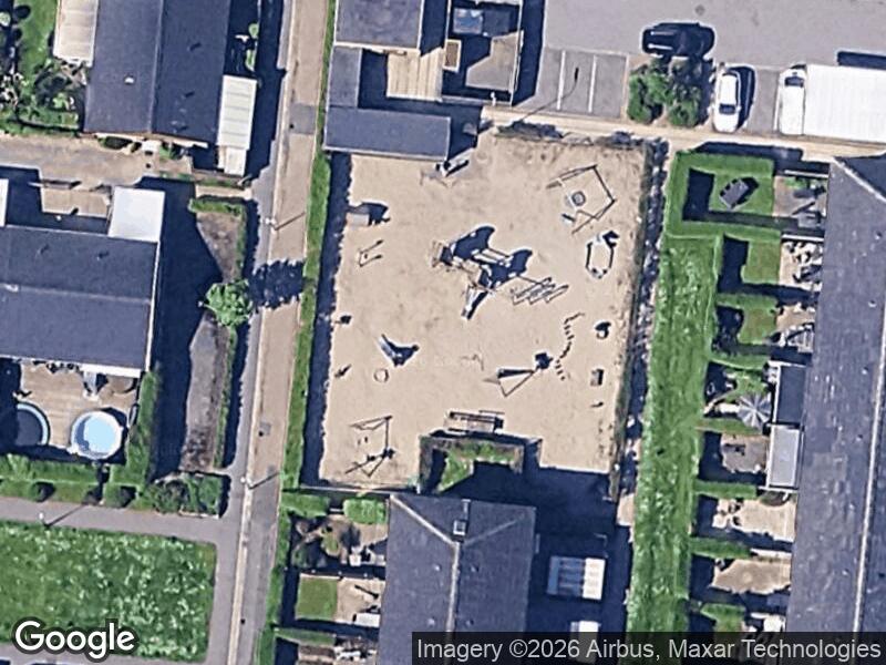Satellitfoto af Legepladsen v. Elmehusene
