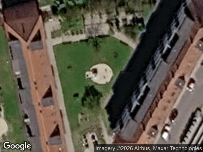Satellitfoto af Legepladsen v. Solsortevej