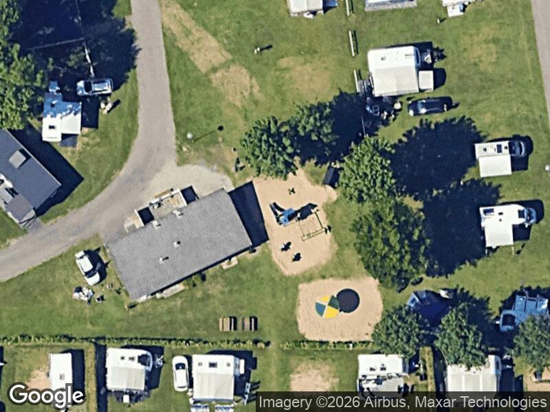 Satellitfoto af Legepladsen v. Hjallesevej