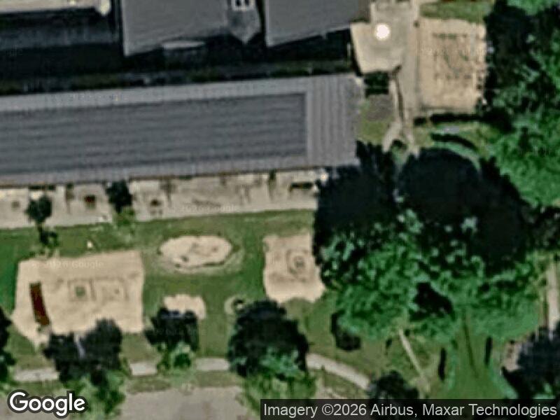 Satellitfoto af Legepladsen v. Blommevej