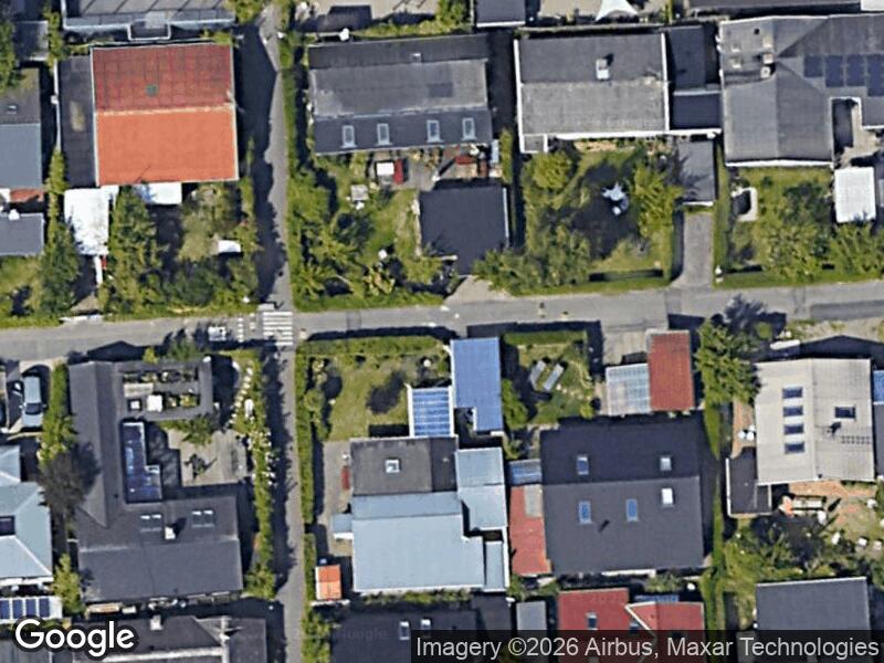 Satellitfoto af Legepladsen v. Safirgangen