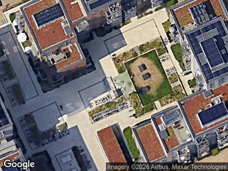 Satellitfoto af Legepladsen v. Strandlodsvej