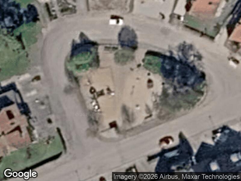 Satellitfoto af Legepladsen v. Rosenvænget