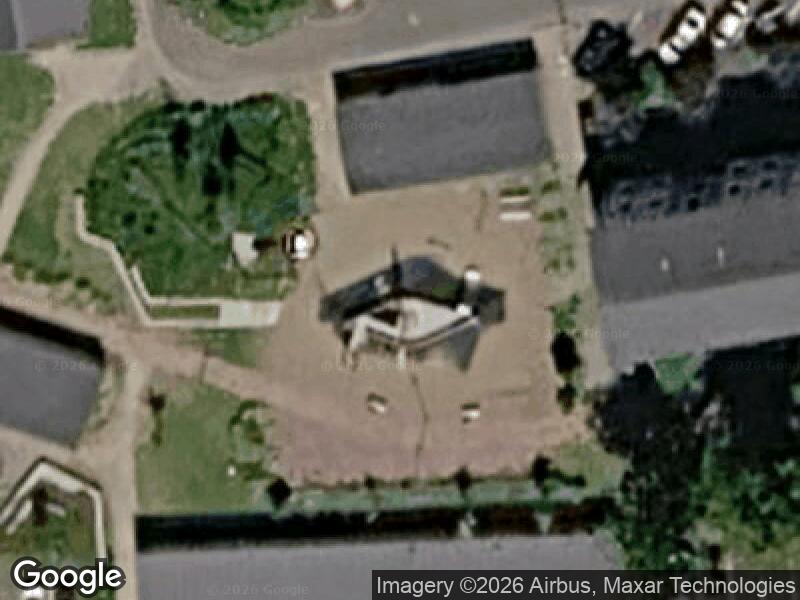 Satellitfoto af Legepladsen v. Døesvej