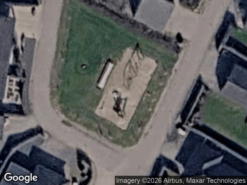 Satellitfoto af Legepladsen v. Hvedemarken