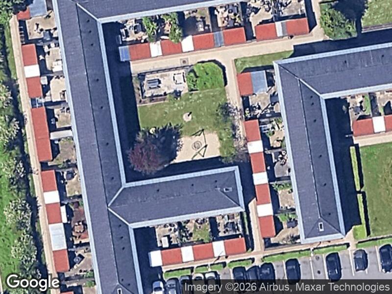 Satellitfoto af Legepladsen v. Peberhaven