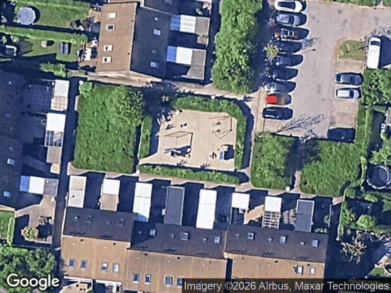 Satellitfoto af Legepladsen v. Grønnegården