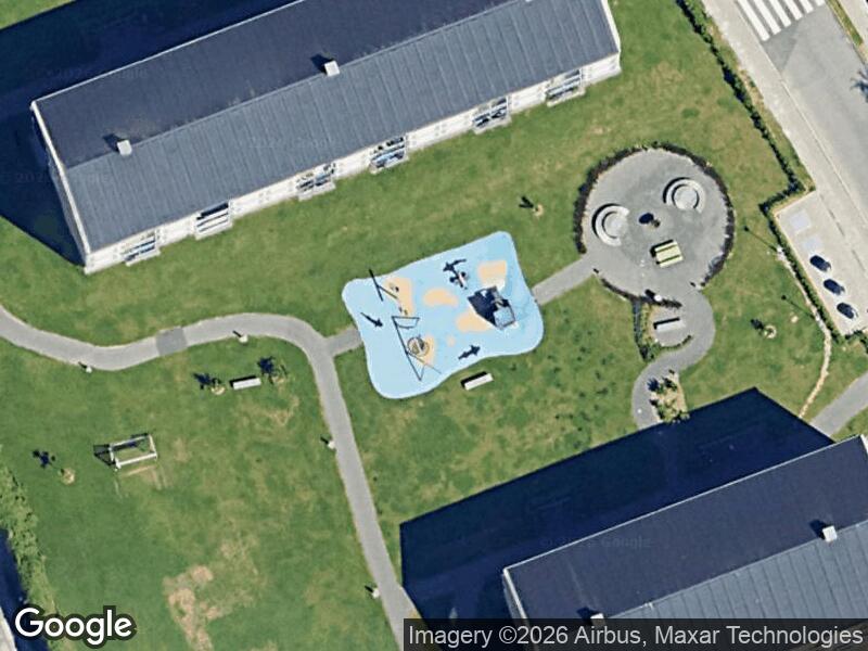 Satellitfoto af Legepladsen v. Illerupvej