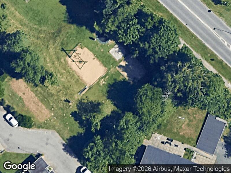 Satellitfoto af Legepladsen v. Ormslevvej