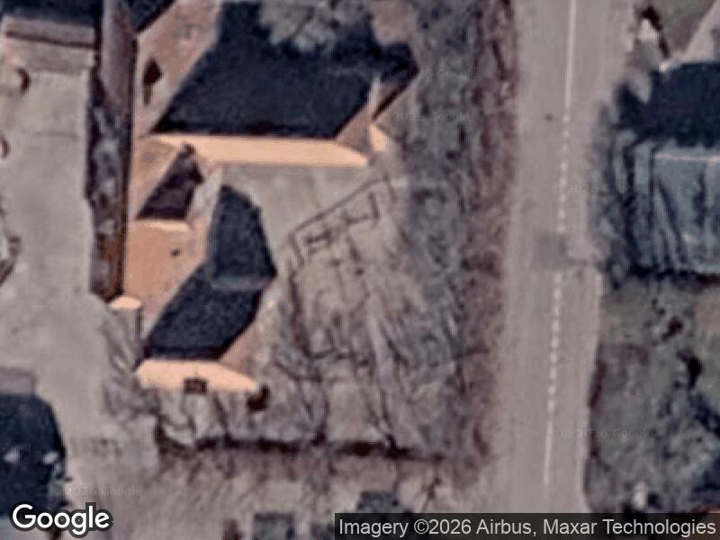 Satellitfoto af Legepladsen v. Præstegårdsvej