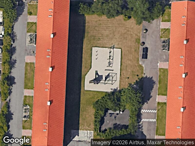 Satellitfoto af Legepladsen v. Sundbyvestervej