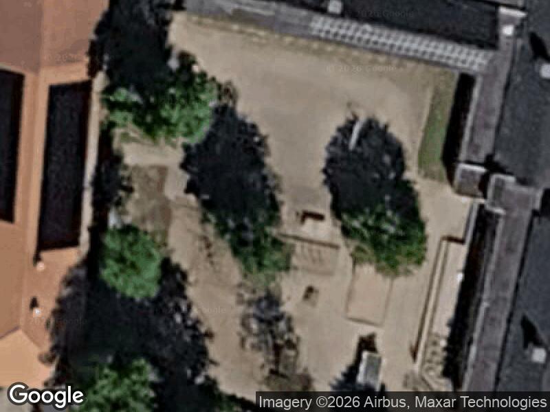 Satellitfoto af Legepladsen v. Fredensvej