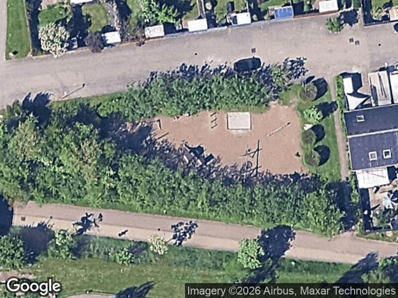 Satellitfoto af Legepladsen v. Dyringparken
