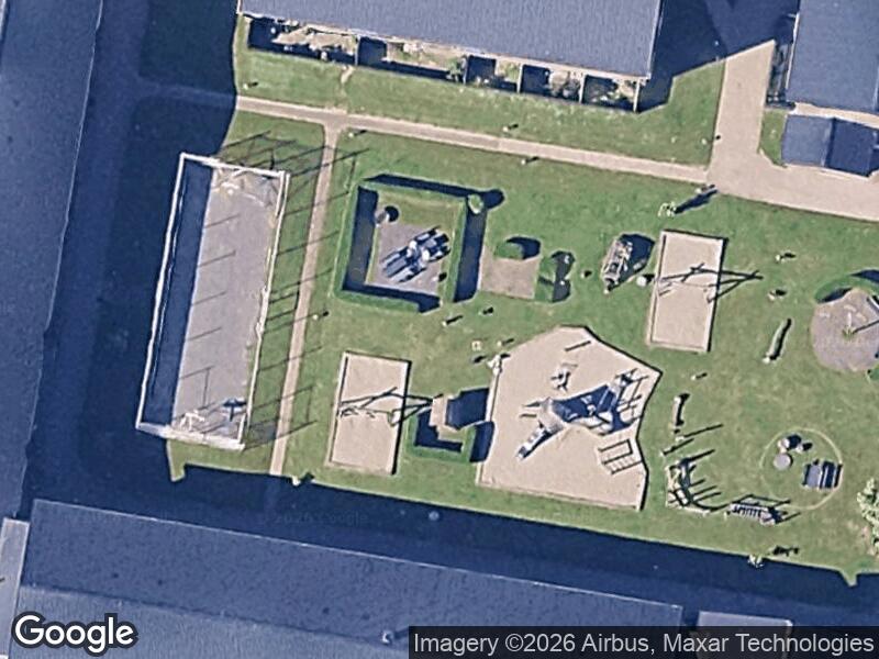 Satellitfoto af Legepladsen v. Uglevang