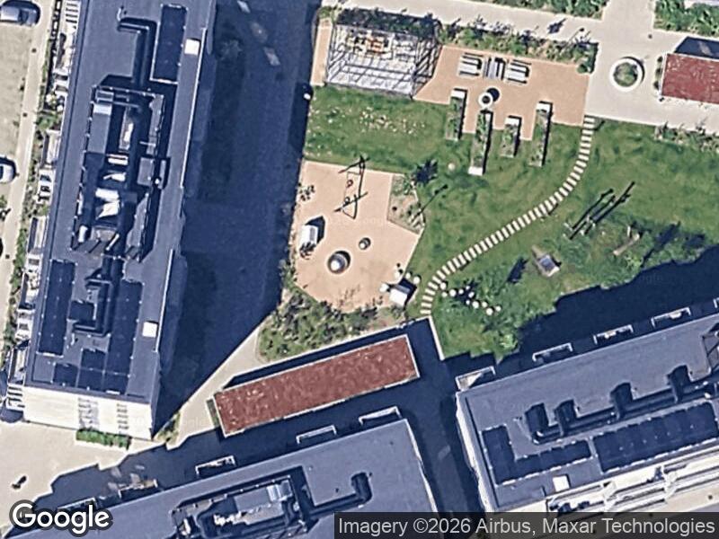 Satellitfoto af Legepladsen v. Lyskær