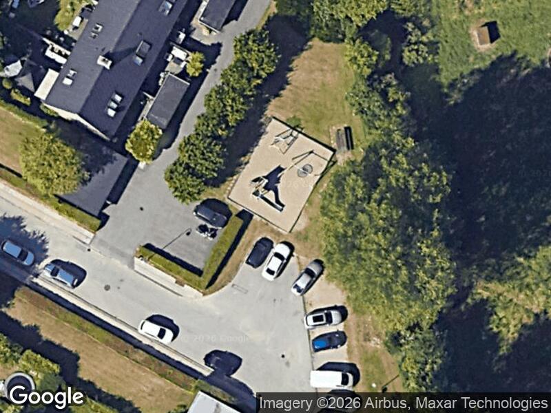 Satellitfoto af Legepladsen v. Tornerosevej