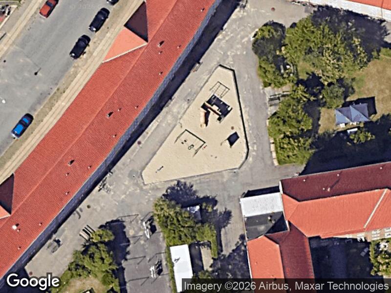 Satellitfoto af Legepladsen v. Bellmansgade