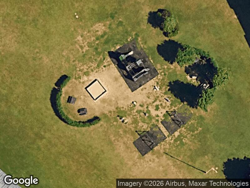 Satellitfoto af Legepladsen v. Roald Amundsens Vej