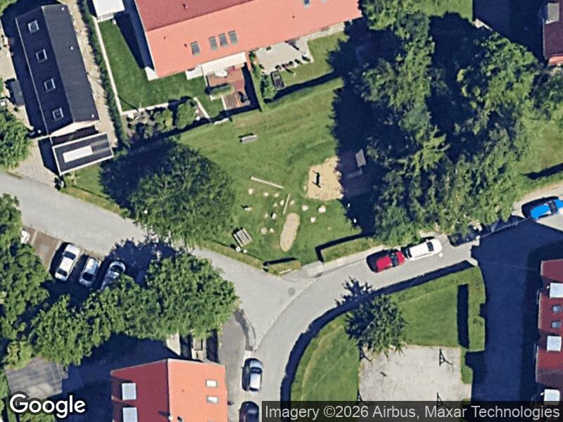 Satellitfoto af Legepladsen v. A.H. Winges Vej