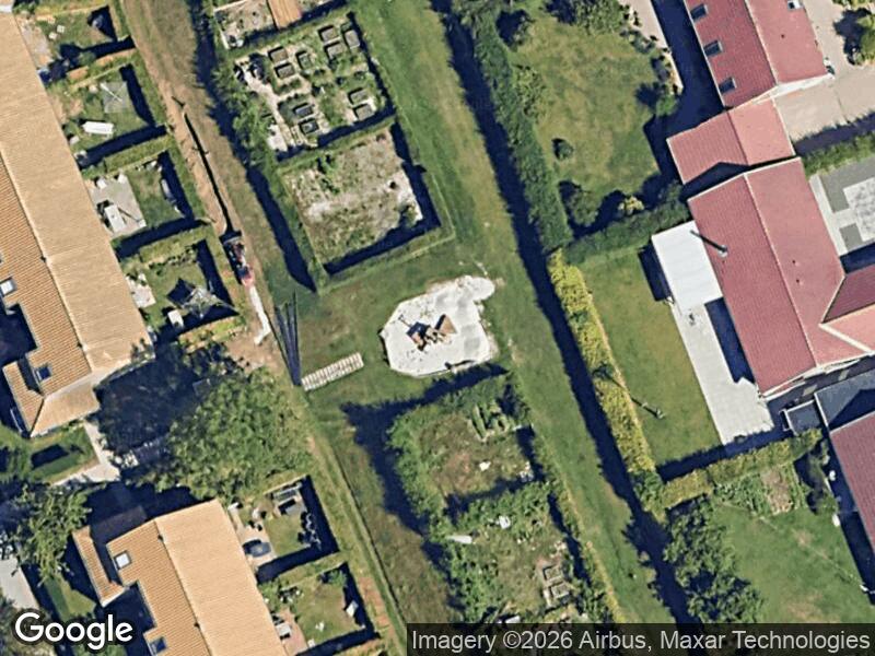 Satellitfoto af Legepladsen v. Holme Parkvej