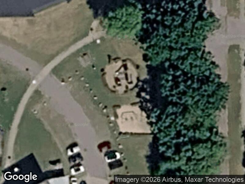 Satellitfoto af Legepladsen v. Mølleparken