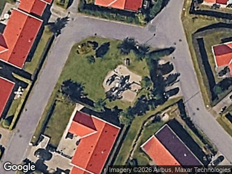 Satellitfoto af Legepladsen v. Sandbanken