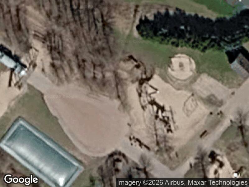 Satellitfoto af Legepladsen v. Hyldestien
