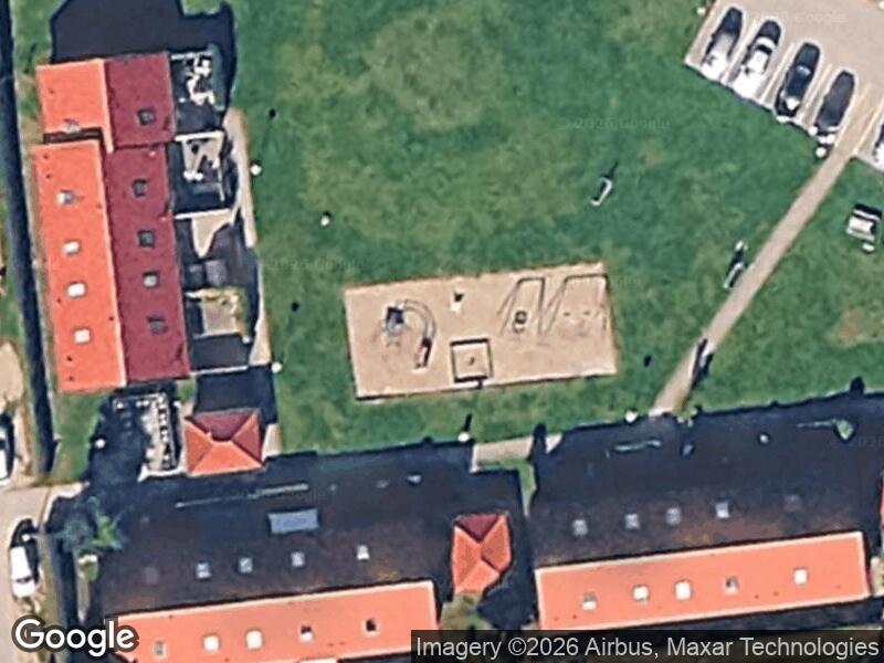 Satellitfoto af Legepladsen v. Harekæret