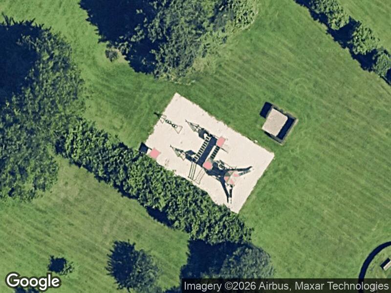 Satellitfoto af Legepladsen v. Kantorparken