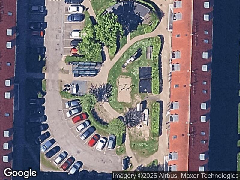 Satellitfoto af Legepladsen v. Lundebjerggårdsvej
