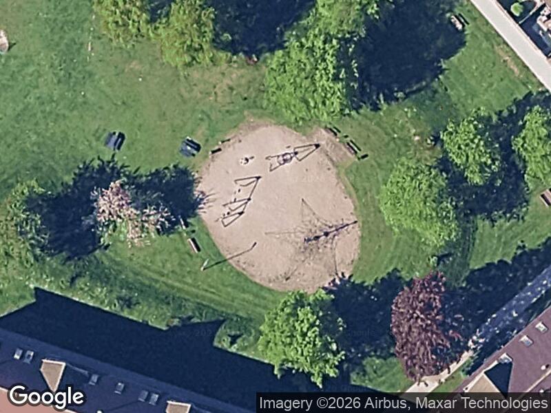Satellitfoto af Legepladsen v. Landlyststien
